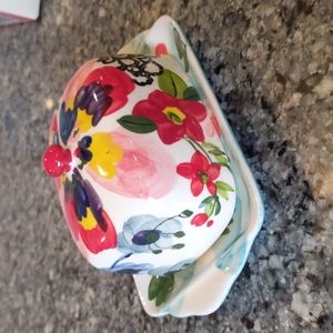Anthropologie Butter Dish